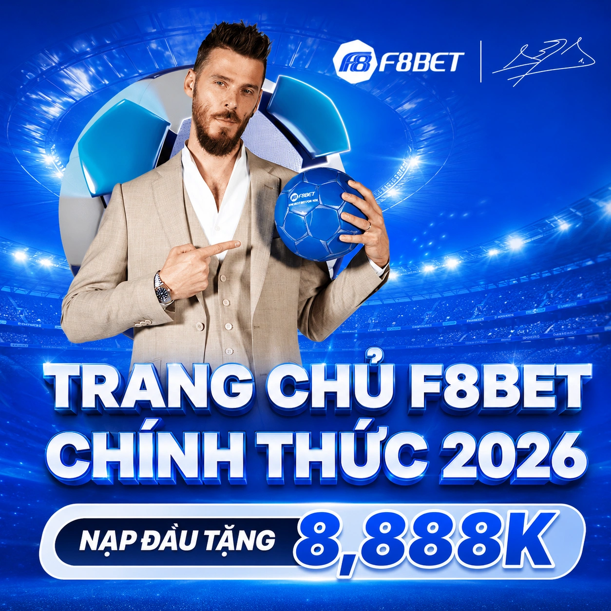 Banner mobile trang chủ F8BET chính thức 2026 tối ưu cho điện thoại